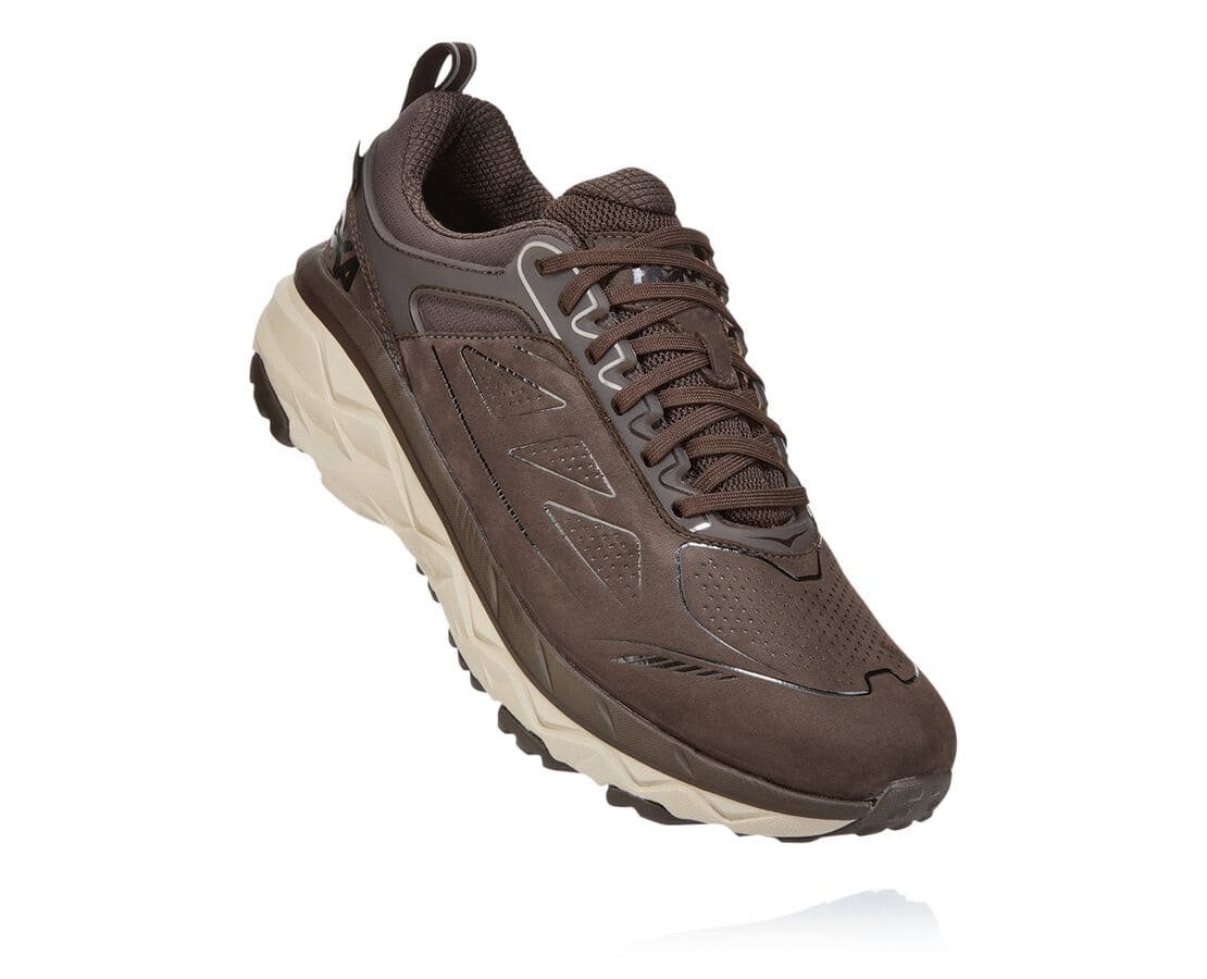 Hoka One One Challenger Low Gore-Tex Philippines - Men's Trail Running Shoes - Coffee | MC5326987